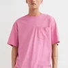 Soft Pink Oversized T-Shirt for Women