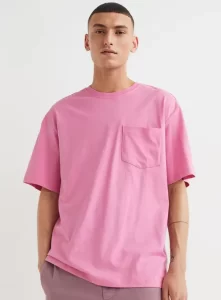 Soft Pink Oversized T-Shirt for Women